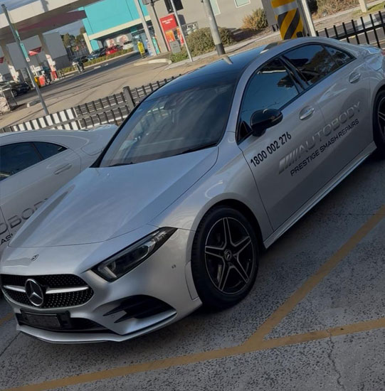Mercedes benz smash repair